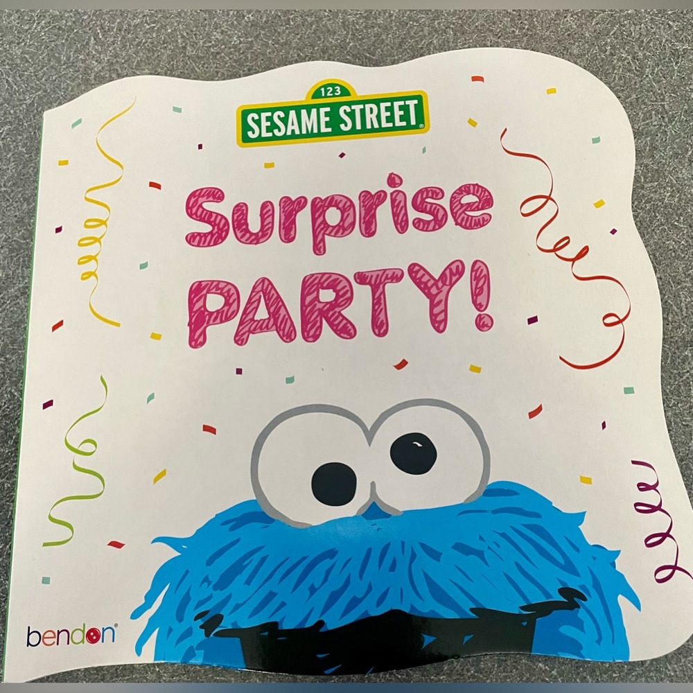 Sesame Street Children’s Board Book, EUC